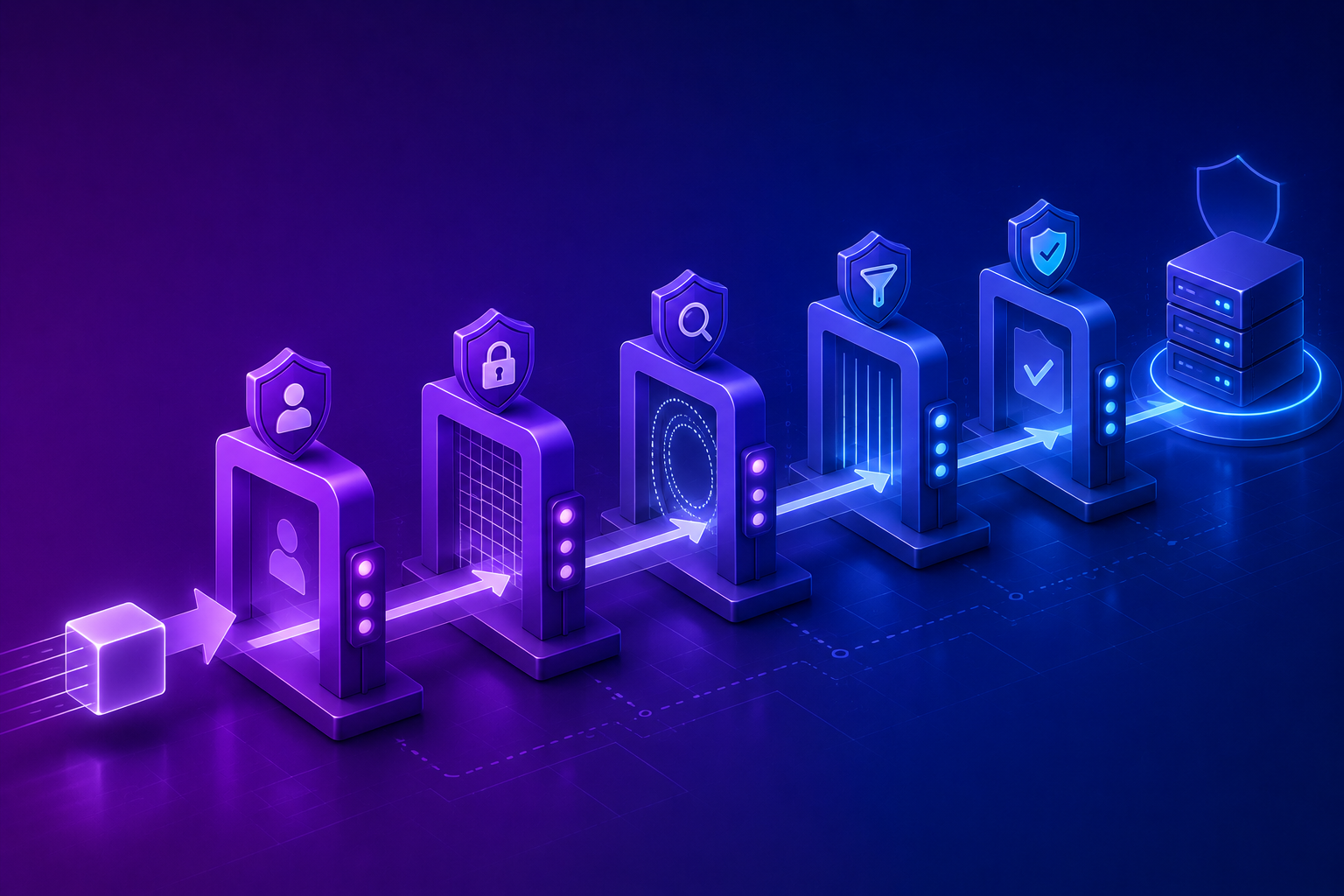 How does the Spring Security filter chain work?
