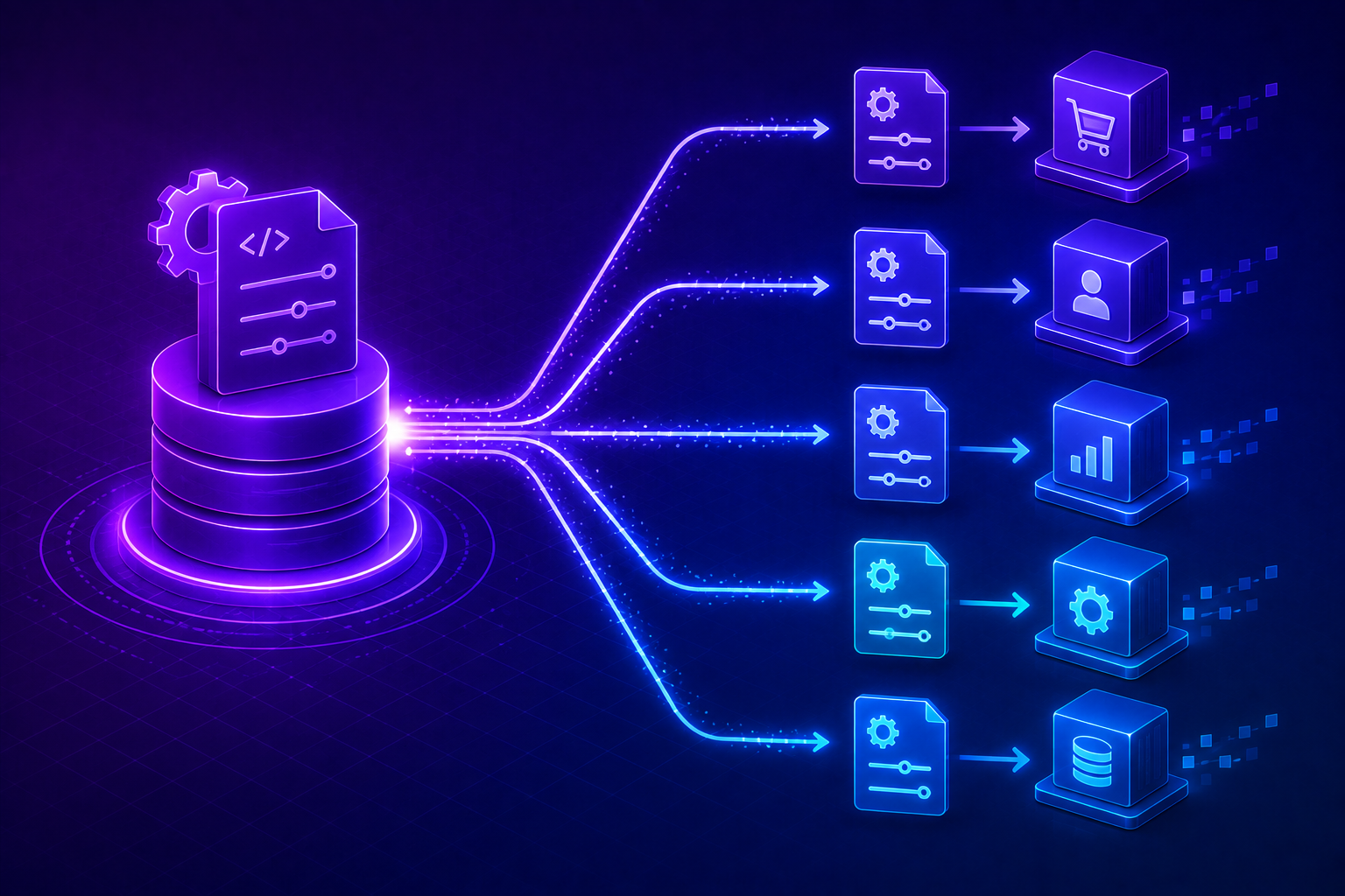 What is a Spring Cloud Config Server, and what problem does it solve?